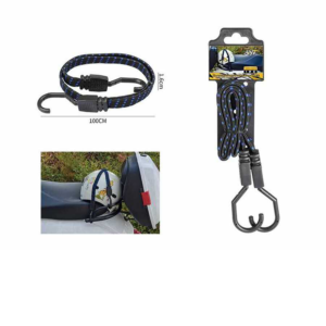 Cuerda para atar equipaje de motocicleta MT-9154, 16 mm x 1 m, 1 unidad, embalaje en tarjeta