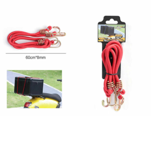 Gancho doble para cuerda de equipaje 60cm*8MM(2PCS)