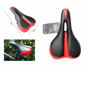 Silla respirable de control central para bicicletas
