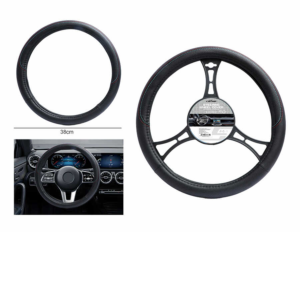 B71 negro con perforación B71 negra, cubierta del volante