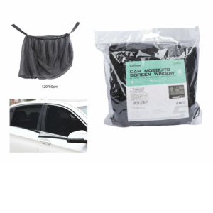 C24076 Mosquitera para coche, 2 unidades, 120 x 50 cm, con velcro