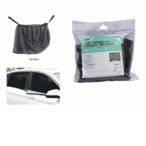 C24076 Mosquitera para coche, 2 unidades, 65 x 50 cm, con velcro
