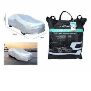 Cubierta de coche de algodón spunlace de colocación directa de película de aluminio L