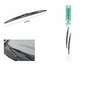 Escobilla limpiaparabrisas de hueso (DB-505) 2 piezas 19''