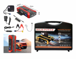 Fuente de alimentación de emergencia con pantalla digital multifuncional y bomba de 99800 mAh (JX29)