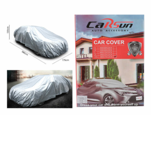 Funda para coche con película de PE 4.5 gris seda XXL