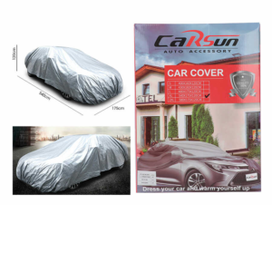 Funda para coche con película de PE 4.5 gris seda XL