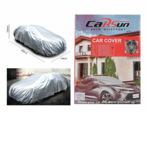 Funda para coche en film PE 4.5 gris seda talla M