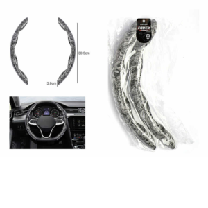 Hebilla para funda de volante color caoba (2 piezas) (Y2-1)