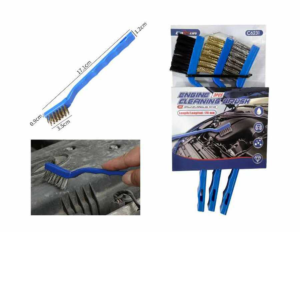 Juego de tres cepillos de limpieza de motor C6231, paquete de colores