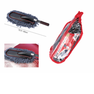 Mango de cera retráctil plano de acero inoxidable A-8, longitud 72,5-83 cm