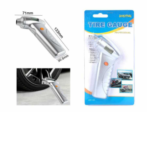 Manómetro de presión de neumáticos SW8855H plateado