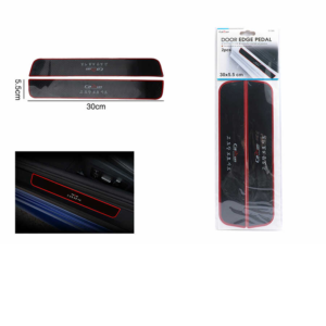 Pedal de fibra de carbono para puerta trasera C1509, 5,5 x 30 cm, 2 unidades