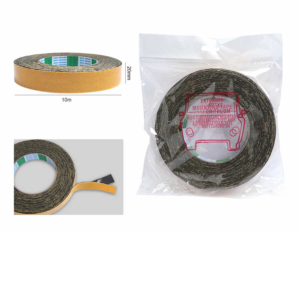 Pegamento EVA glassine amarillo de 20 mm x 10 m