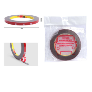 Pegamento acrílico gris 6mm*5m