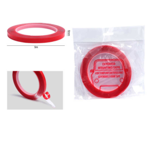 Pegamento acrílico transparente 6mm*5m