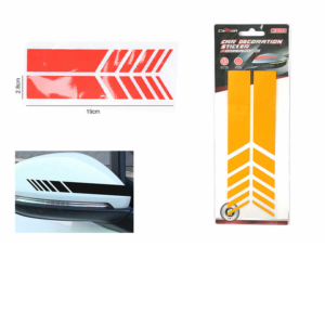 Pegatinas decorativas para espejo retrovisor de coche C1800, 2 unidades