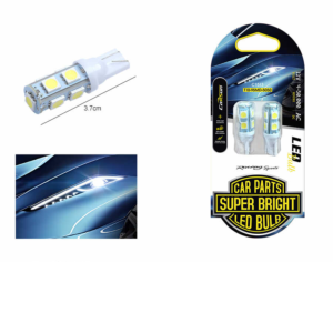 T10-9SMD-5050 Luz blanca 12 V 12 tarjetas en un paquete Tarjeta de doble succión